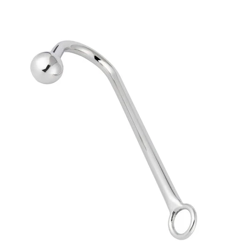Metal Toy Sex Smooth AllNight Hook Anal 3294 0616